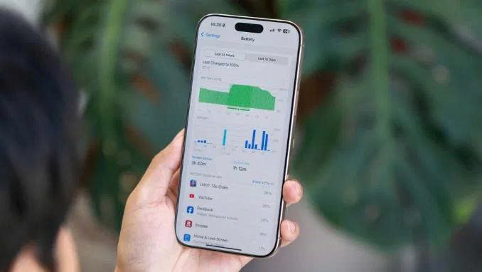 iPhone 17 Pro Max bị chai pin iPhone 17 Pro Max bị chai pin