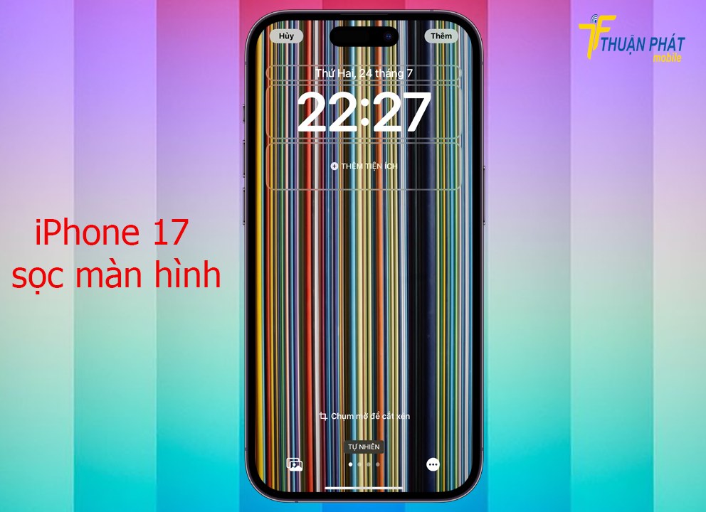 iPhone 17 sọc màn hình iPhone 17 sọc màn hình