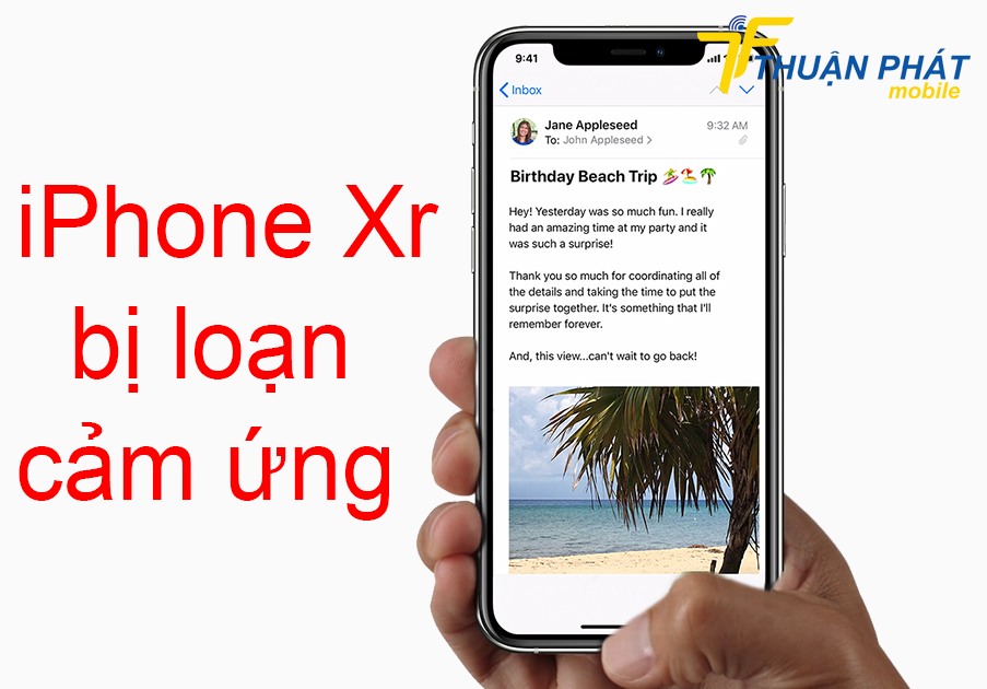 iPhone Xr bị loạn cảm ứng