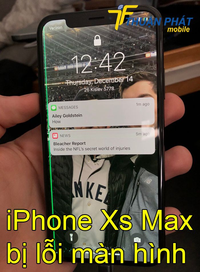iPhone Xs Max bị lỗi màn hình