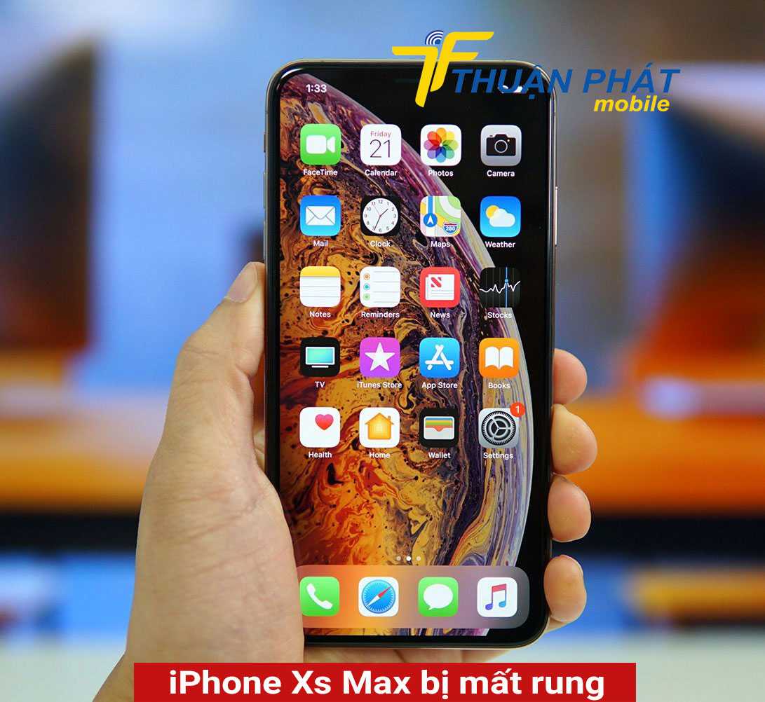 iPhone Xs Max bị mất rung