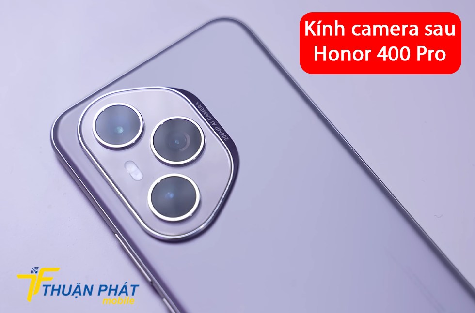 Kính camera sau Honor 400 Pro