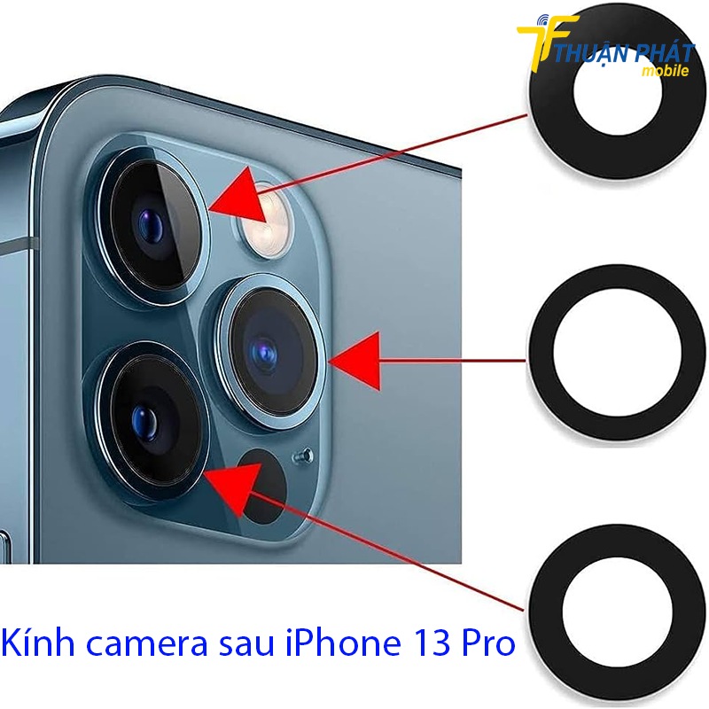 Kính camera sau iPhone 13 Pro