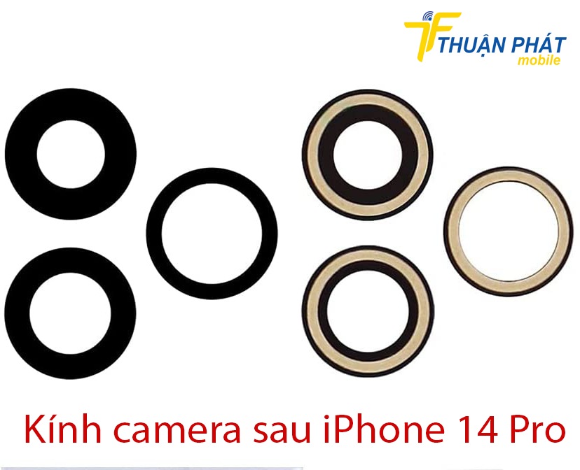 Kính camera sau iPhone 14 Pro
