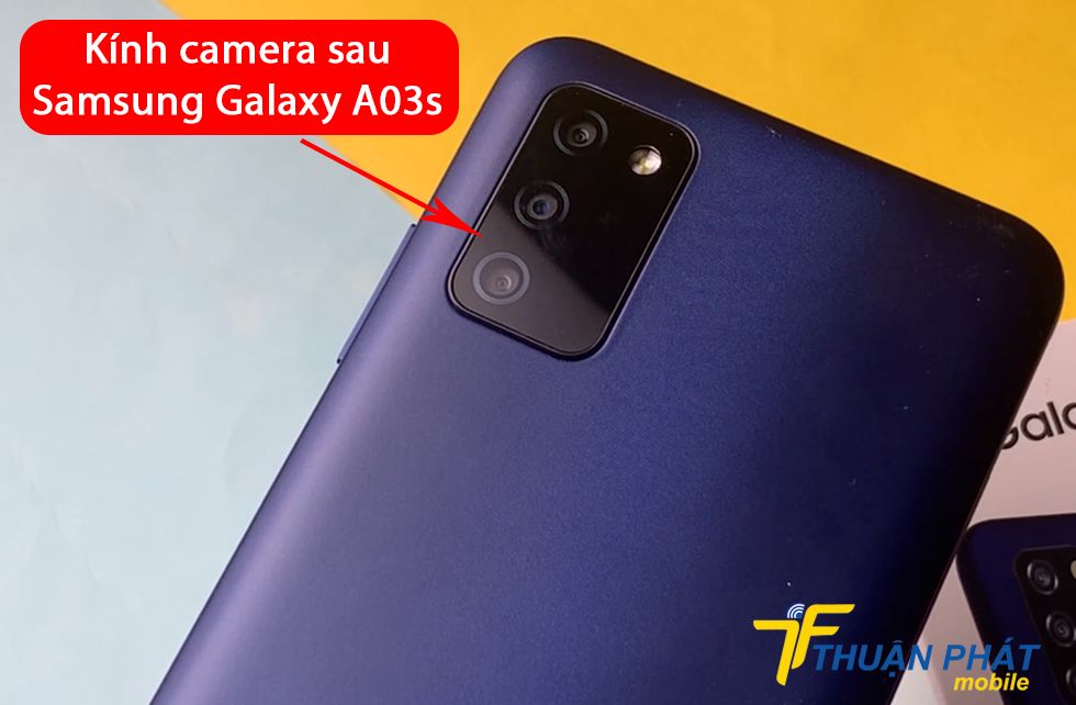 Kính camera sau Samsung Galaxy A03s