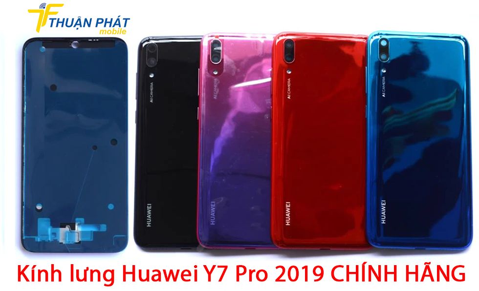 Kính lưng Huawei Y7 Pro 2019 chính hãng