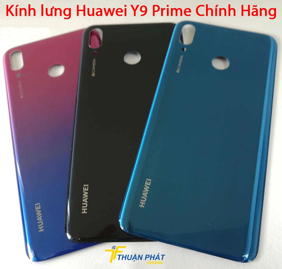 Kính lưng Huawei Y9 Prime chính hãng