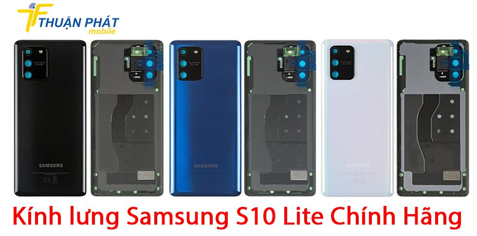 Kính lưng Samsung S10 Lite chính hãng