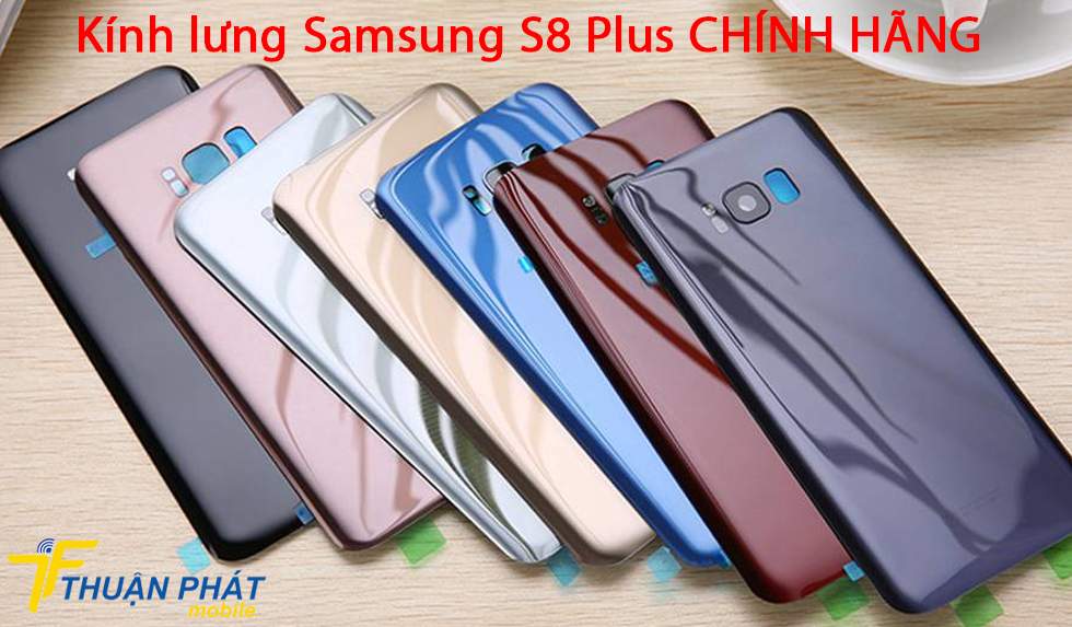 Kính lưng Samsung S8 Plus chính hãng