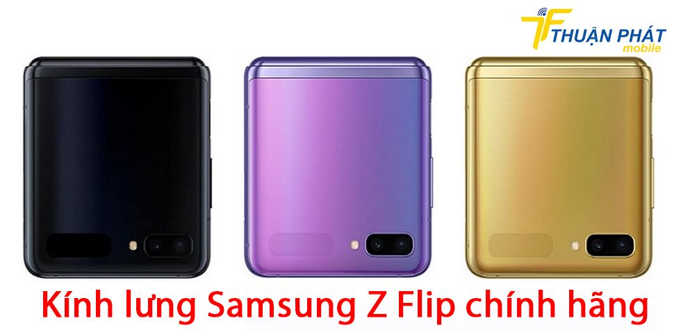 Kính lưng Samsung Z Flip chính hãng