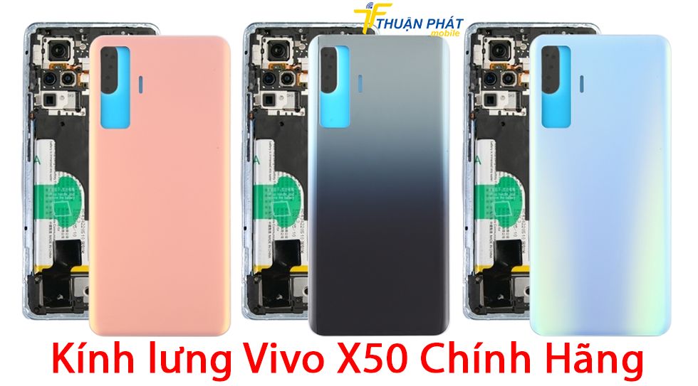 Kính lưng Vivo X50 chính hãng