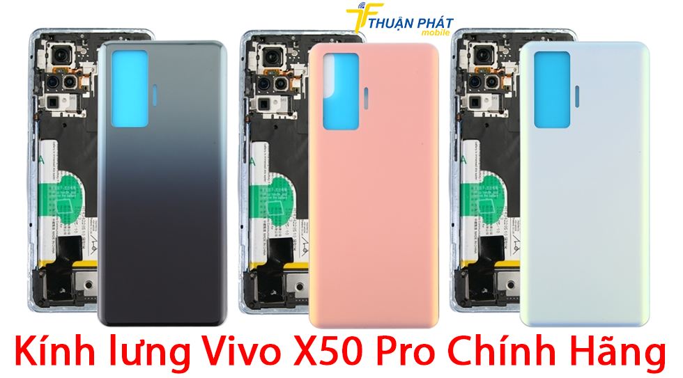 Kính lưng Vivo X50 Pro chính hãng