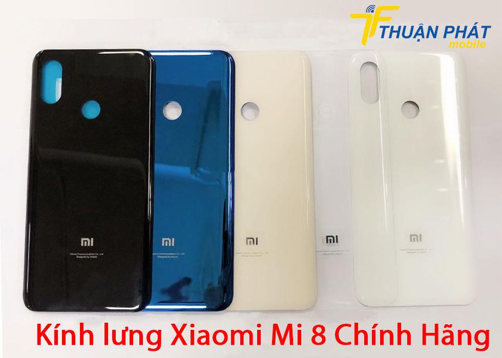 Kính lưng Xiaomi Mi 8 chính hãng