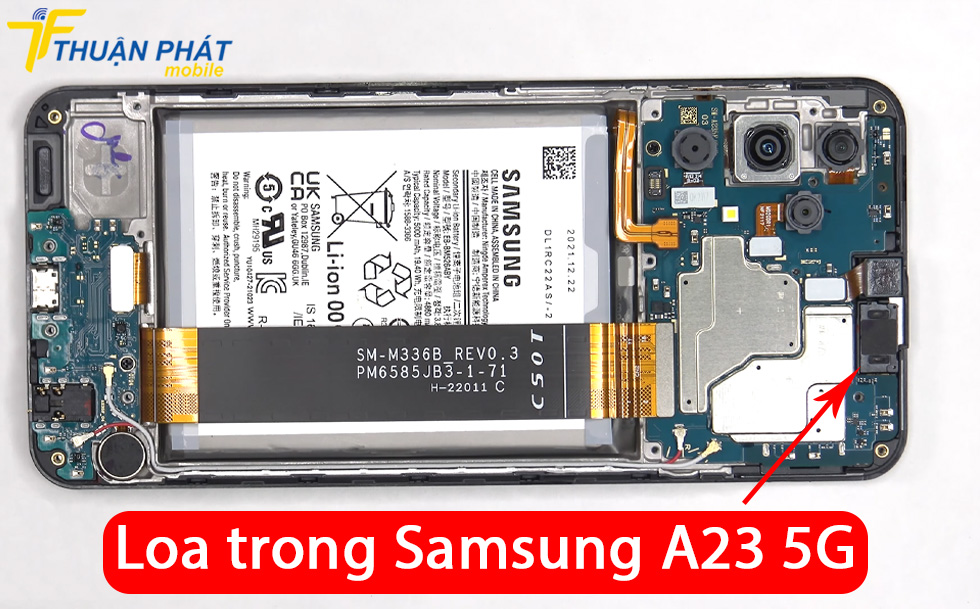 Loa trong Samsung A23 5G