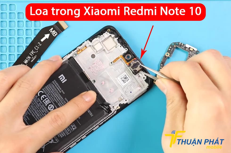 Loa trong Xiaomi Redmi Note 10