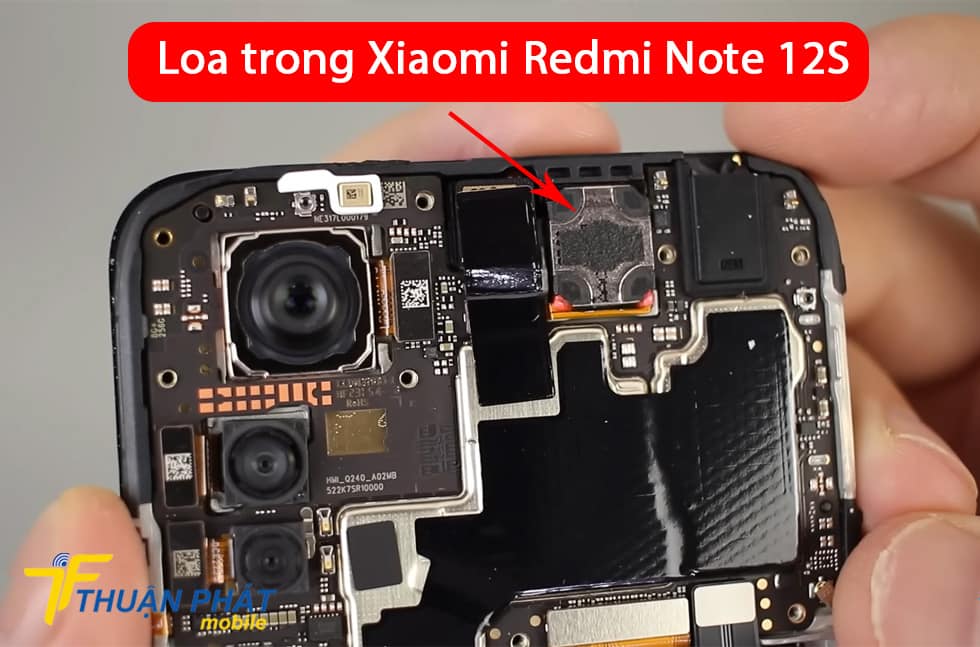 Loa trong Xiaomi Redmi Note 12S
