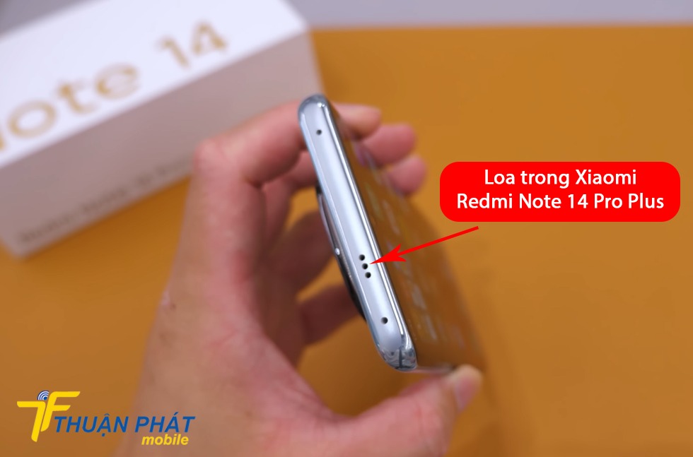 Loa trong Xiaomi Redmi Note 14 Pro Plus