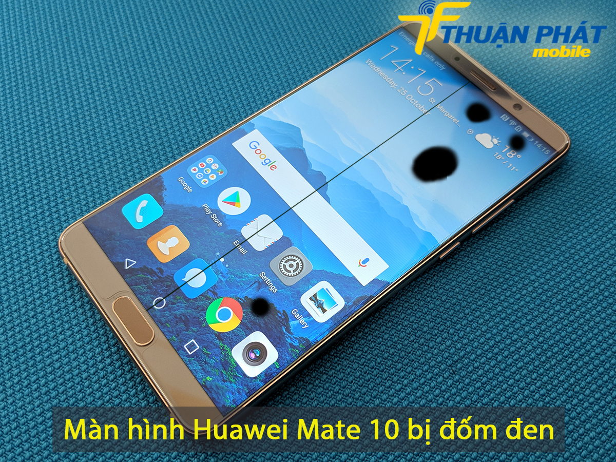 Màn hình Huawei Mate 10 bị đốm đen