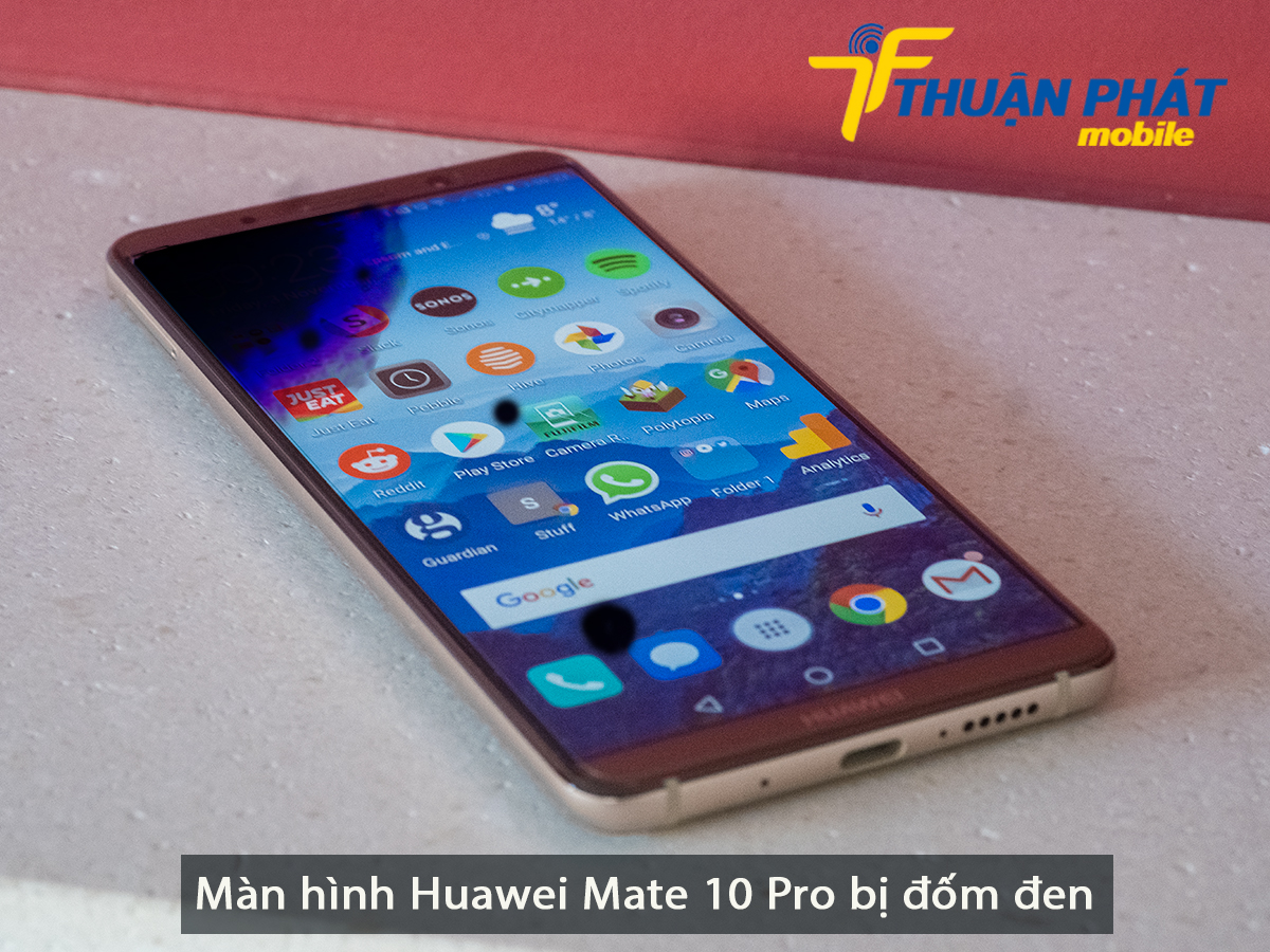 Màn hình Huawei Mate 10 Pro bị đốm đen