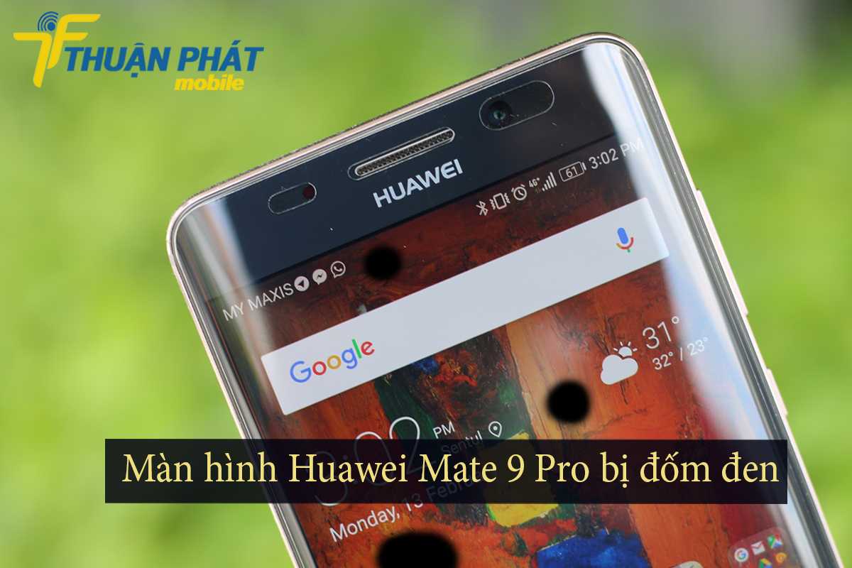 Màn hình Huawei Mate 9 Pro bị đốm đen