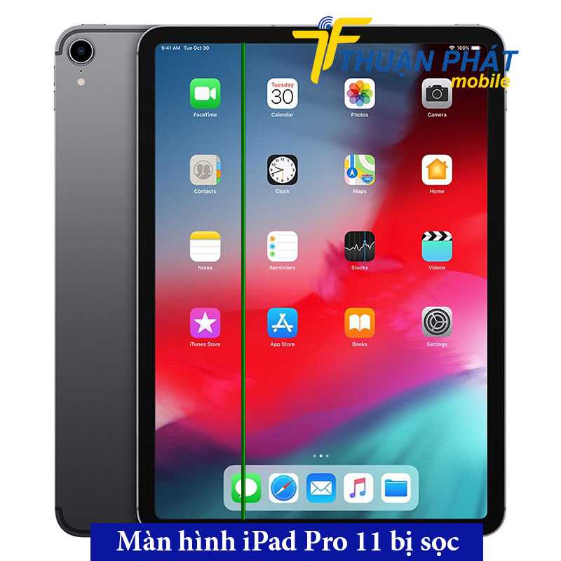 Màn hình iPad Pro 11 bị sọc