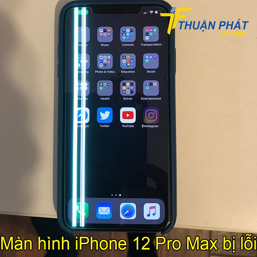 Màn hình iPhone 12 Pro Max bị lỗi màn hình