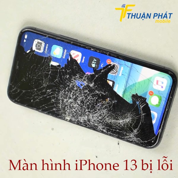 Màn hình iPhone 13 bị lỗi