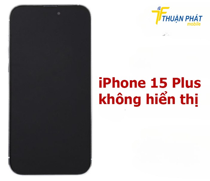 Màn hình iPhone 15 Plus không hiển thị