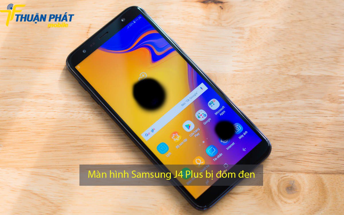 Màn hình Samsung J4 Plus bị đốm đen