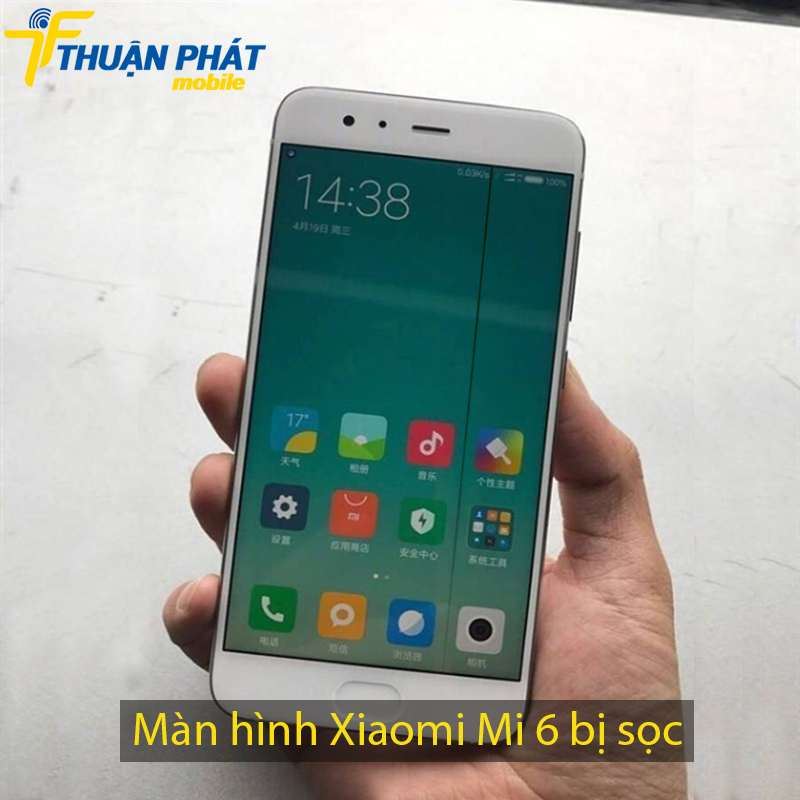 Màn hình Xiaomi Mi 6 bị sọc