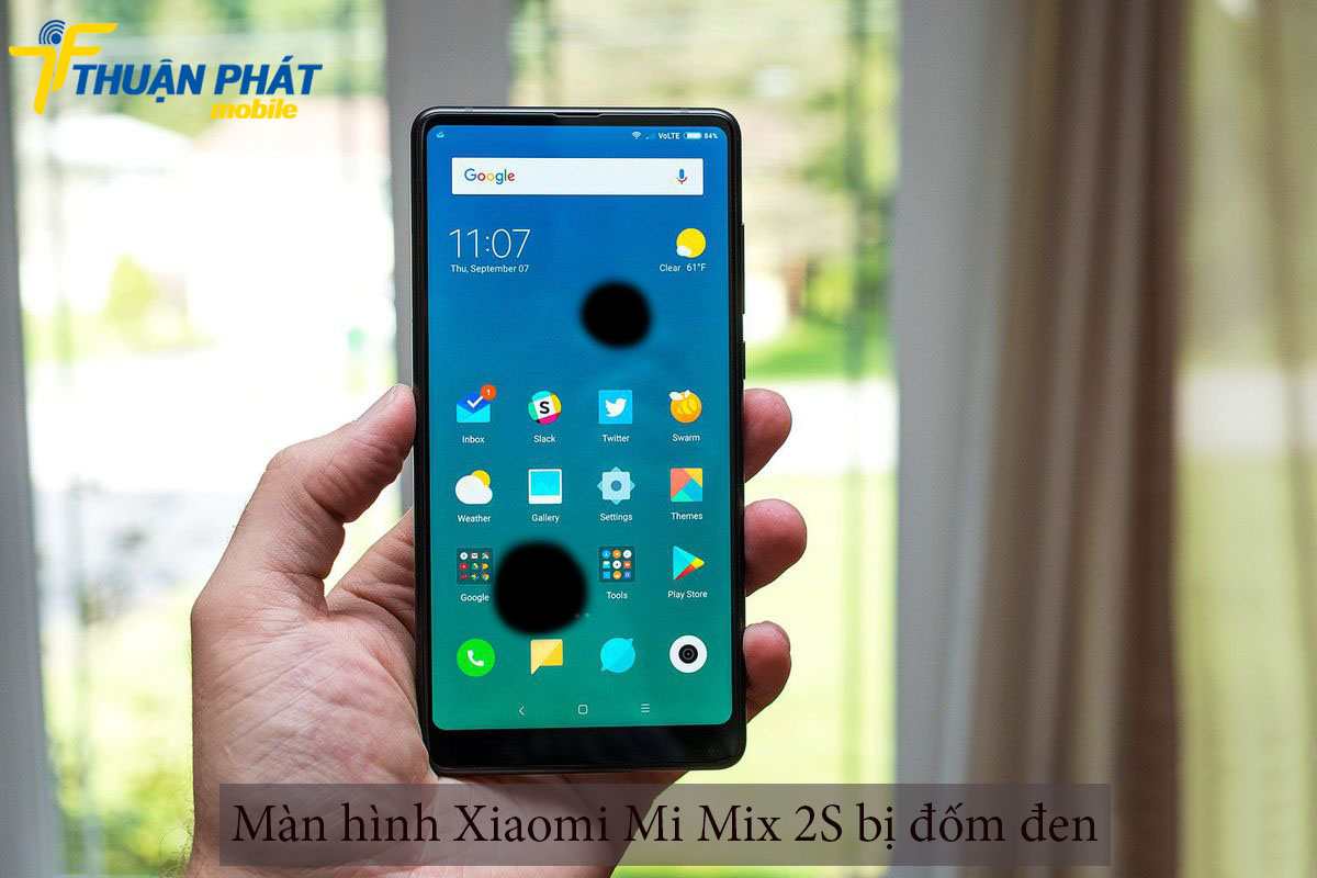 Màn hình Xiaomi Mi Mix 2S bị đốm đen
