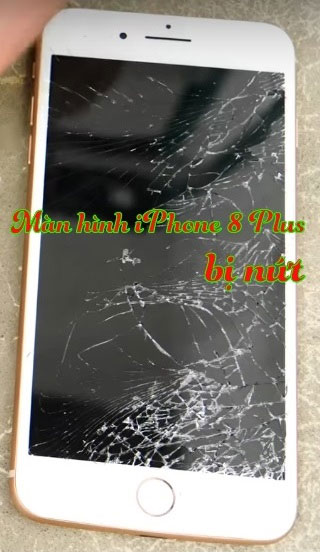 Thay mặt kính iPhone 8 Plus bị nứt tại Thuận Phát Mobile
