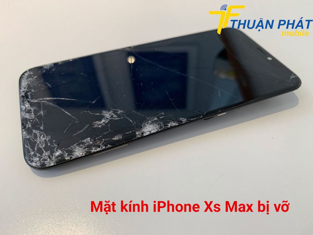 Mặt kính iPhone Xs Max bị vỡ