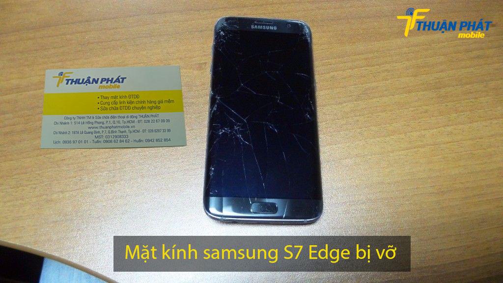 Mặt kính Samsung S7 Edge bị vỡ