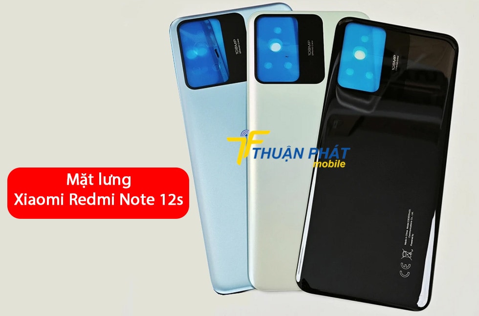 Mặt lưng Xiaomi Redmi Note 12S