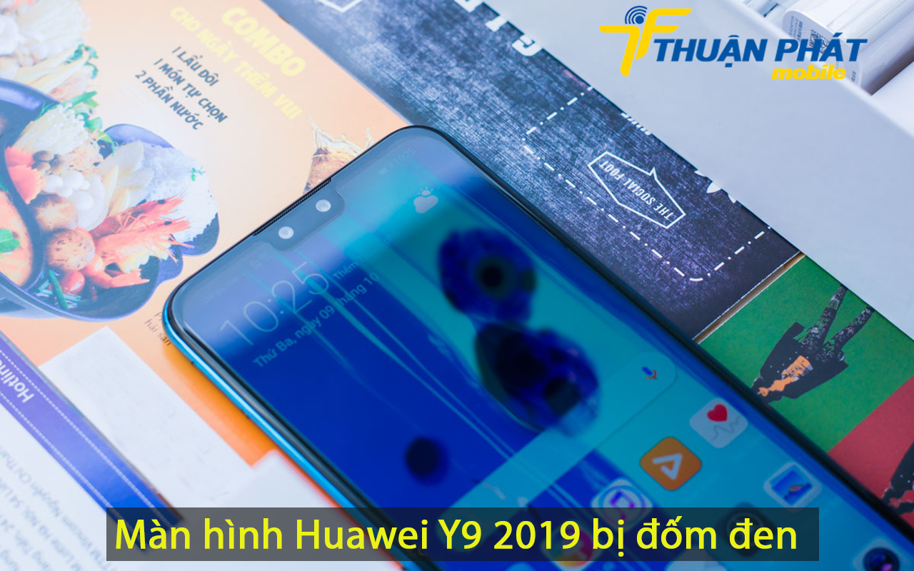 Màn hình Huawei Y9 2019 bị đốm đen