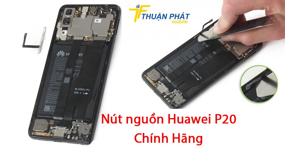 Nút nguồn Huawei P20 chính hãng