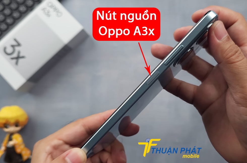 Nút nguồn Oppo A3x