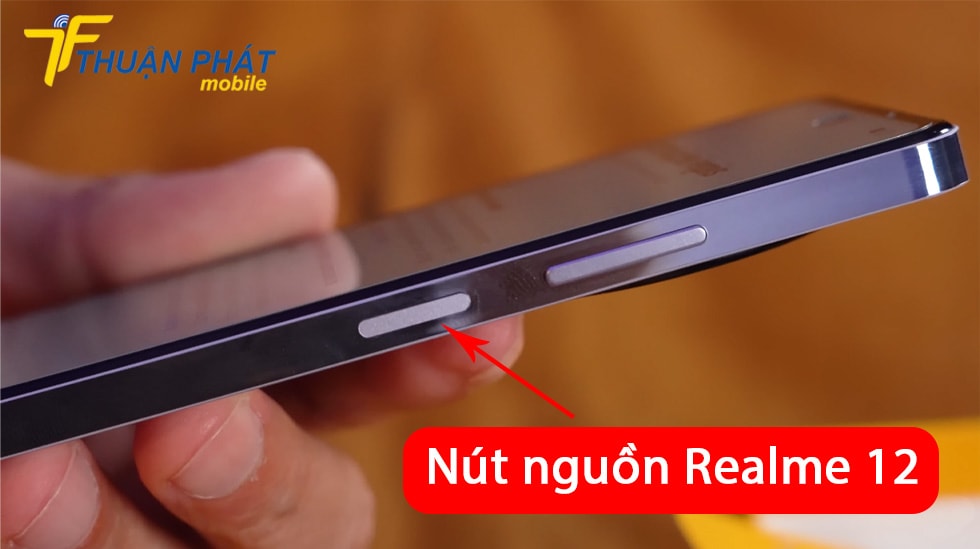 Nút nguồn Realme 12