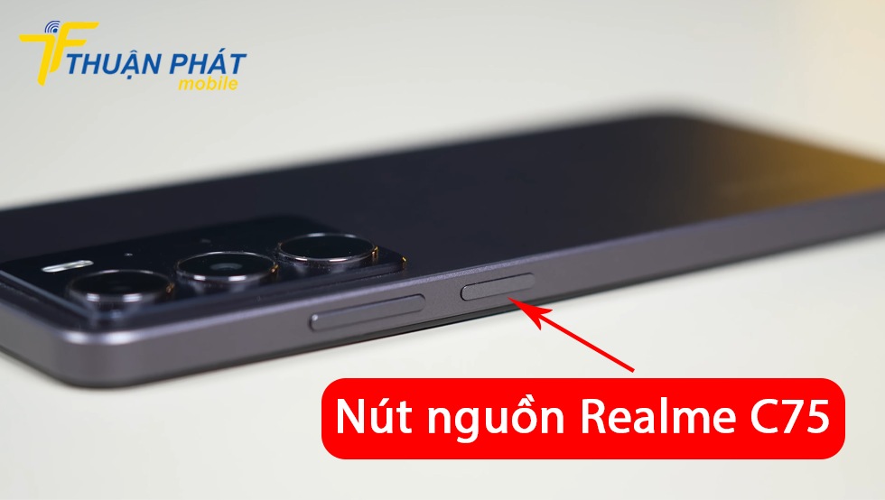 Nút nguồn Realme C75