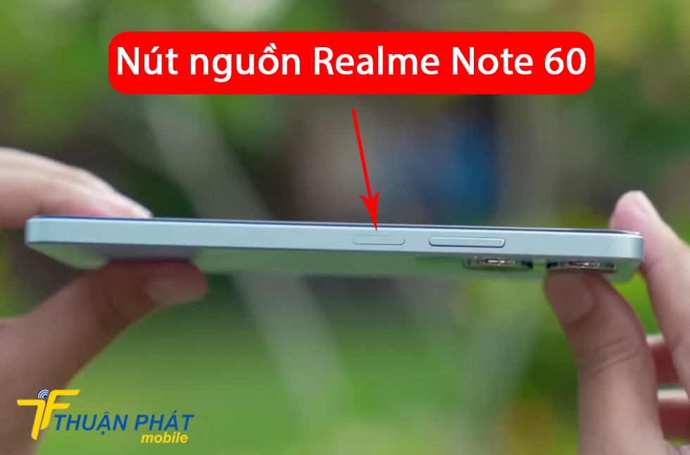 Nút nguồn Realme Note 60