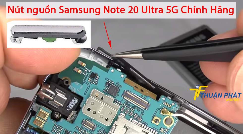 Nút nguồn Samsung Note 20 Ultra 5G chính hãng
