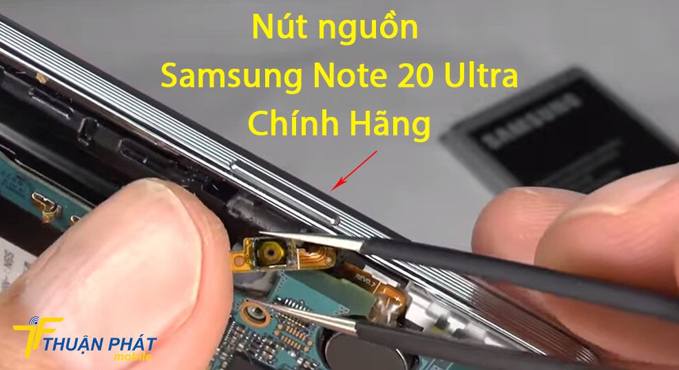 Nút nguồn Samsung Note 20 Ultra chính hãng