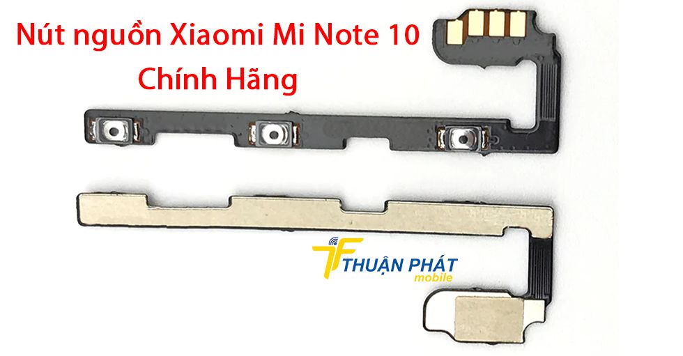 Nút nguồn Xiaomi Mi Note 10 chính hãng