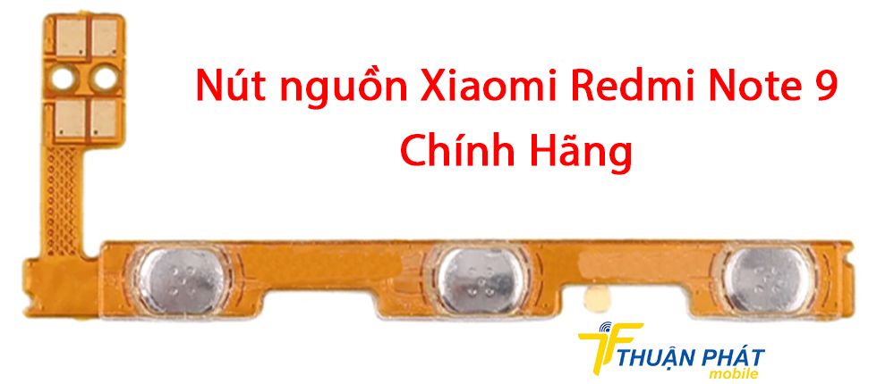 Nút nguồn Xiaomi Redmi Note 9 chính hãng