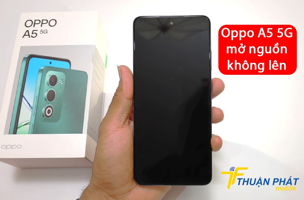 Oppo A5 mở nguồn không lên