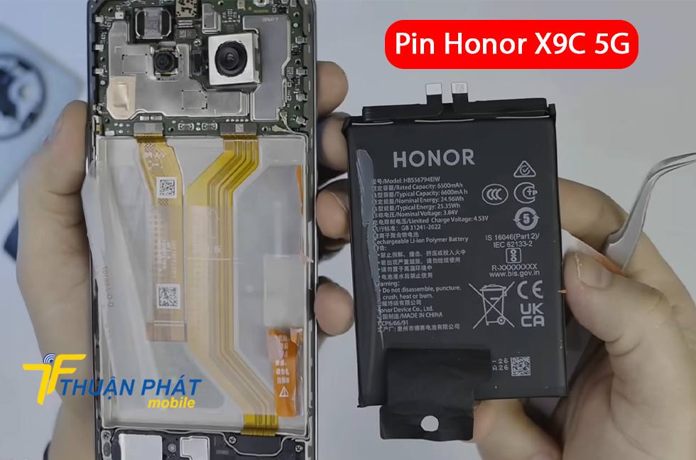 Pin Honor X9C 5G