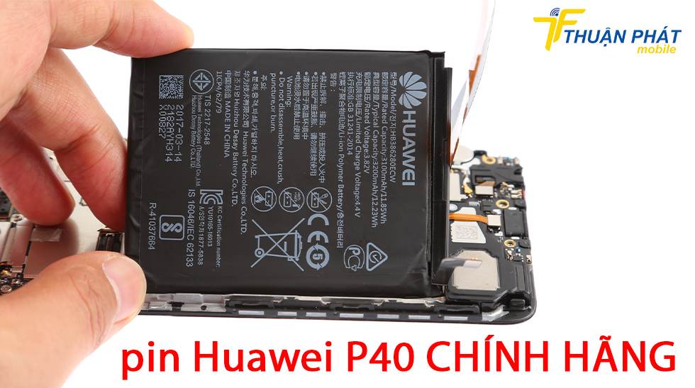 Pin Huawei P40 chính hãng