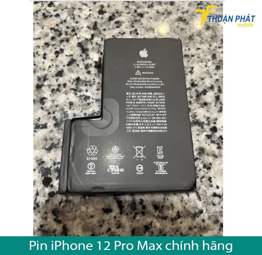 Pin iPhone 12 Pro Max chính hãng