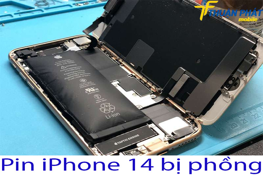 Pin iPhone 14 bị phồng Pin iPhone 14 bị phồng